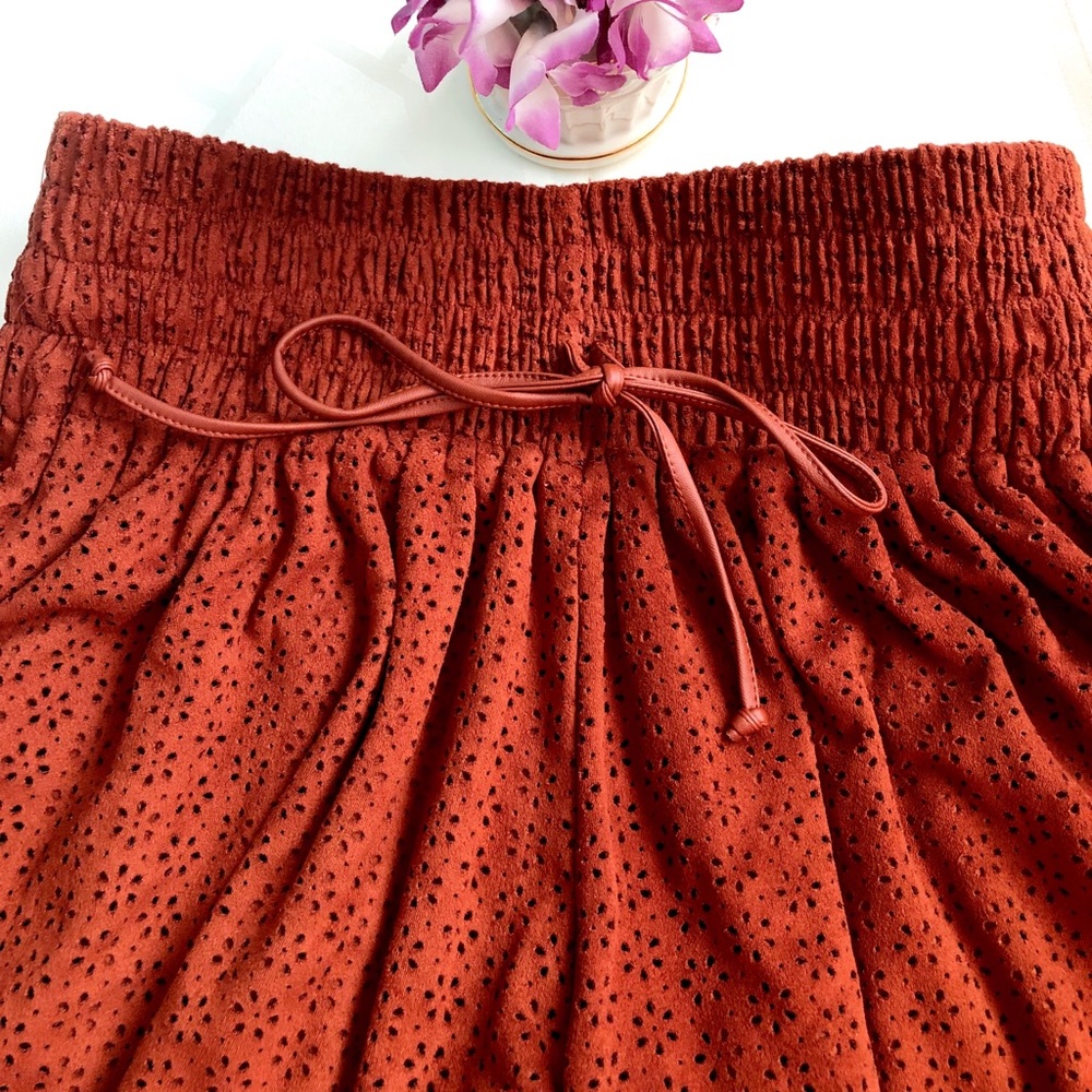 Zara Trafaluc Perforated Skorts
